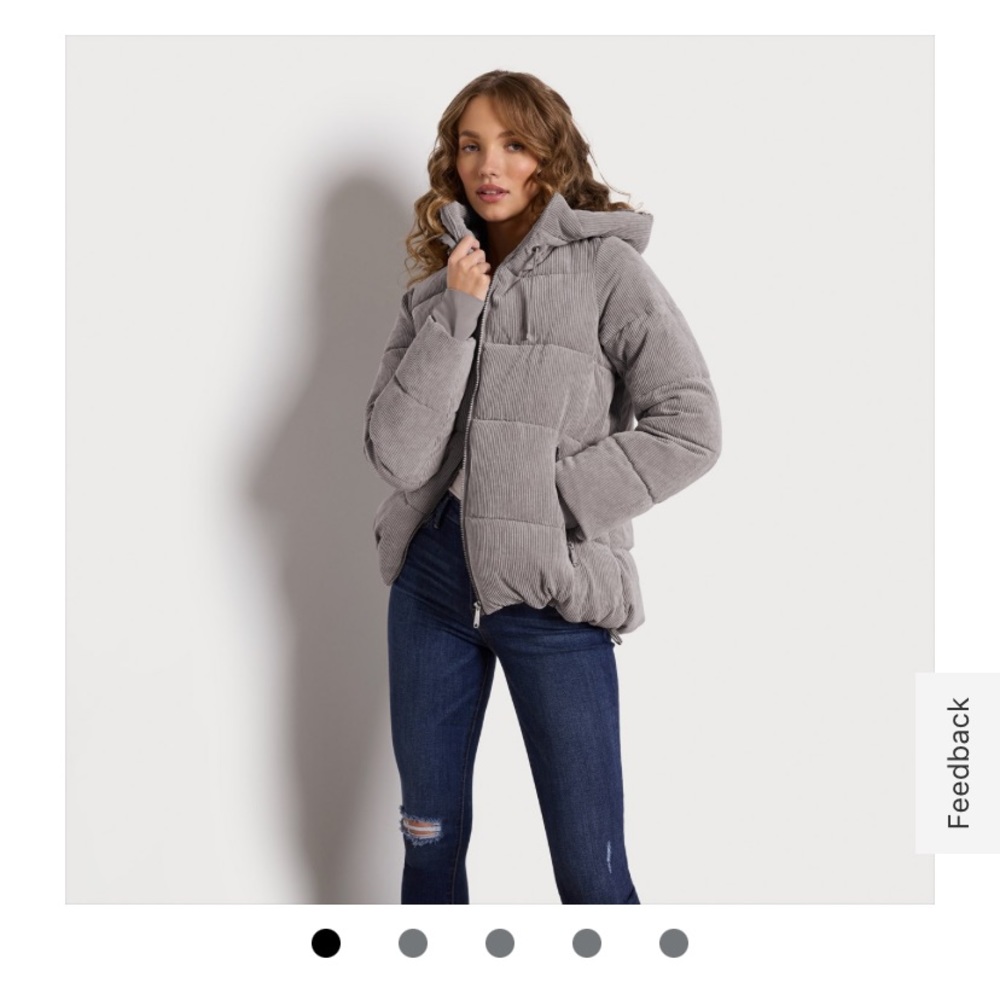 Sam Edelman Pillow Collar Puffer